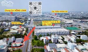 BÁN MẶT BẰNG CĂN GÓC 2 MẶT TIỀN ĐƯỜNG D6 & D1, KDC HỒNG LOAN