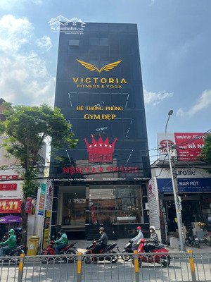 siêu tòa nhà chỉ 6x tỷ! bán tòa nhà mặt tiền ngay an bình q5 - dt 8x20m hầm 8 tầng có hđt 200tr/th