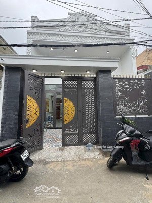 bán nhà 6x18m đúc lững mới tân thới hiệp 21 giáp gò vấp có phòng ngủ dưới