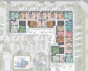 rẻ nhất dự án, bán căn hộ 2pn 2wc hướng mát, view đẹp, htls 24t, ib em hương ngay