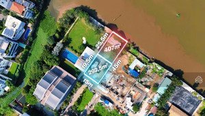 cần bán đất ven sông nguyễn văn hưởng, p thảo điền quận 2 . dt : 15x45 , giá : 110 tỷ tl