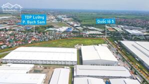 Cho thuê 1.2ha đất TMDV, kho xưởng tại KCN Minh Quang, Mỹ Hào, Hưng Yên