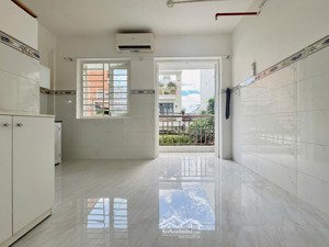 cho thuê phòng studio ban công mới khai trương đường lê đức thọ , gò vấp , gần lotte