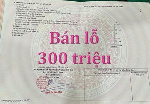 bán lỗ lô đất shr thổ cư 5x29 gần ngã ba mỹ hạnh