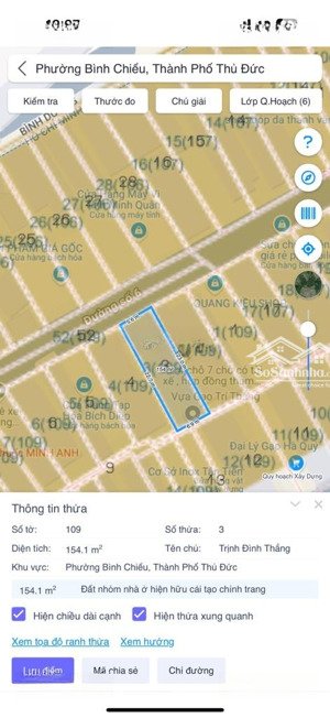 hot hot , siêu phẩm lô đất xây dựng mặt tiền đường số 6 , khu phân lô đồng bộ phường bình chiểu