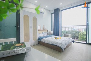 studio tách bếp có bancol cửa sổ gần đh vlu cs2 - 3, iuh