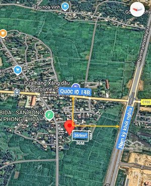 ngang 10m sát ql 14b và vành đai nam kỳ khởi nghĩa