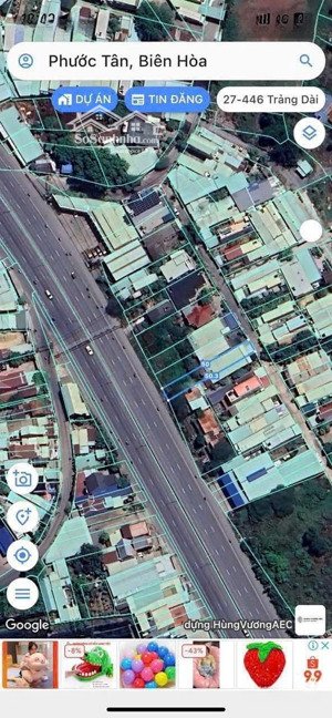 chủ gởi bán nhà cấp 4 dt: 339m2 (2 mặt tiền) đường quốc lộ 51 p. phước tân - bh. giá chỉ 3,8 tỷ