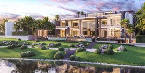 villa vườn sola the global city - 3 mặt giáp sông. sắp mở bán