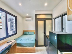 cho thuê phòng studio full nội thất có máy giặt riêng gần toà viettel, vòng xoay dân chủ, đh hsu