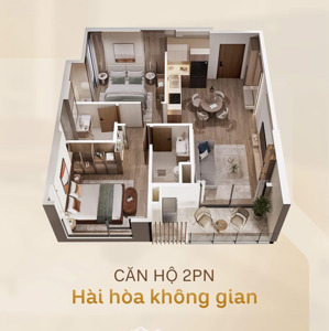 sốc toàn tập: 2n lakeside 68m2 giá chỉ 4 tỷ, yêu từ lần đầu nghe giá