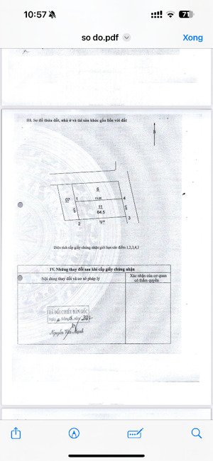 cần bán cắt lỗ 64,5m đất tại thôn đoài-nam hồng-đa, ngõ ô tô ngủ nhà,cách 1 nhà ra công viên