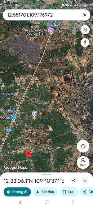 bán gấp đất tại xã ninh thọ, ninh hòa, khánh hòa giá tốt 1,5 tỷ, 322,7 m2 có 50m2 thổ cư