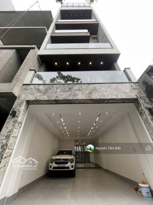 bán nhà siêu vip phố trạm, long biên, gần tttm aeon, dt 100m2 7 tầng, thang máy, gara ô tô, 26,5 tỷ