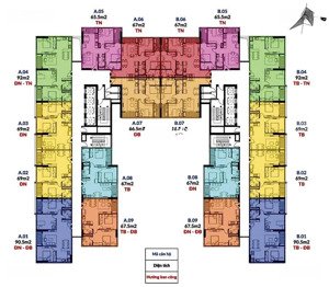 bán căn hộ athena complex pháp vân, thiết kế 2pn ~ 3pn, s: từ 65,5m2 ~ 92m2, giá tốt nhất khu vực