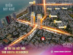 căn hộ 2 pn, 3 pn view biển và view sông ngắm pháo hoa tầng cao, giá chỉ từ 55 tr/m2, lợi nhuận cao