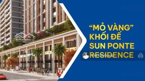 độc quyền shophouse khối đế sun ponte trần hưng đạo view sông hàn, cầu rồng của sun group