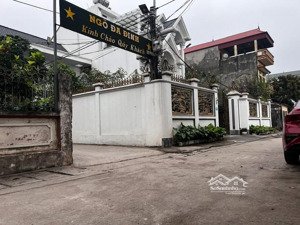 hàng mới ra đạc tài - mai đình dt 100,4m2 mt=4,46m đường ô tô vào tận đất khu dân cư đông đúc