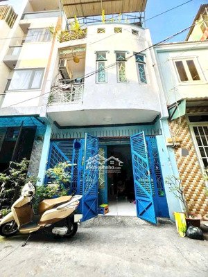 hẻm thông trần văn ơn (4.5mx10m, nh 4.9m), đúc 2 lầu, 4pn, 3wc, 