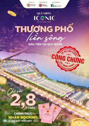 đất nền sổ đỏ mặt tiền đường quốc lộ 19 - giáp khu du lịch, sân bay phù cát - giá chỉ 32tr/m2