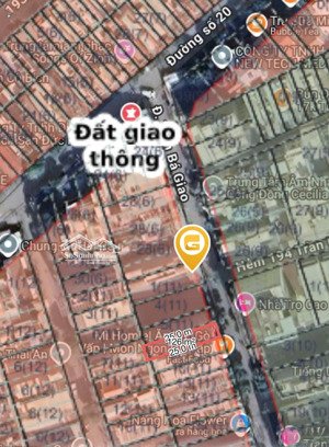 bán 3 lô đất mặt tiền trần bá giao p5 gv 4,4x21m xây cao 7 tầng vị trí kinh doan chỉ 12 tỷ/ 1 lô