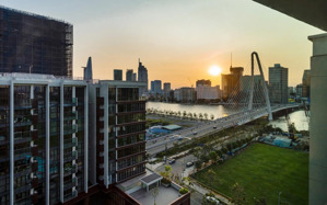 galleria: bán loft 3pn nội thất siêu sang - view sông, cầu ba son - lầu cao
