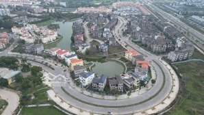 bán nhanh btđl 597m tại kđt nam an khánh sudico - view hồ - giá cực kì hấp dẫn - giáp geleximco