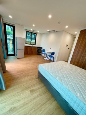 cho thuê studio cao cấp ngay vũ thạnh - oto đỗ cửa, phòng mới tinh, ban công, máy giặt riêng