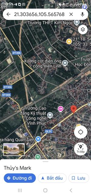 Đất kinh doanh mặt đường Hùng Vương, Đồng Tâm, Vĩnh Yên cần bán