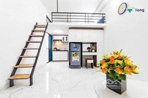 phòng gác xép full nội thất - mặt đường ôtô đỗ cửa - ngay tòa lotte yên xá, gần viện k, viện bỏng