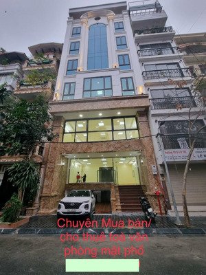 bán nhà mặt phố đặng thuỳ trâm- đường 20m, vỉa hè rộng- 80m2, 5 tầng, mặt tiền 6m- giá 28.8 tỷ