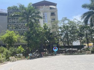 bán đất mặt phố lê văn lương, thanh xuân 313m căn góc 3 mặt tiền view vườn hoa đường 17m