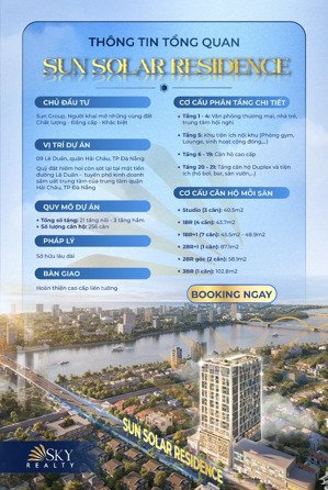 sở hữu căn hộ view sông hàn biểu tượng sống đẳng cấp tại sun solar residence