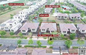 biệt thự kênh đào 468m2 tại waterpoint -gần clubhouse, công viên - ck 23% - hỗ trợ lãi vay 30 tháng
