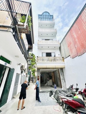 bán nhà phố thịnh liệt - mới lô góc - gần ô tô tránh - dt 60m x 5 tầng - thang máy. giá bán 14.5 tỷ
