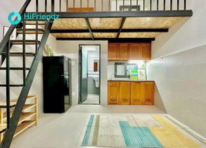 căn hộ gác cao full nội thất diện tích 27m2 quận 7. gần cầu tân thuận quận 4, kcx, ufm giá tốt