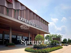 chỉ từ 10,5 tỷ sở hữu ngay shophouse 4 tầng, thiết kế đẳng cấp, spring ville | gamuda land