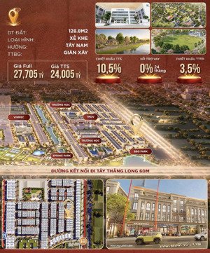 biệt thự sân vườn, mặt tiền khủng, gần đại công viên hồ 19ha dự án vinhomes đan phượng, ở đẳng cấp