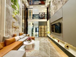 chủ kẹt bank bán gấp ! giá đầu tư. nhà mặt tiền nguyễn văn khối nd, 110m2. 6 tầng, thang máy.