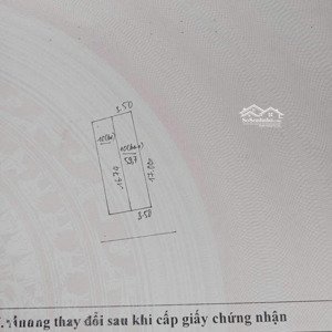 bán gấp đất 59,7m2 ngõ thông oto tại thôn đoài đông anh, hà nội, giá 3,7 tỷ
