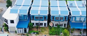 bán căn tứ lập 80m2 full thổ cư, 1 trệt 1 lầu tại kđt oasis, mỹ phước, bến cát, dân ở đông, sổ sẵn