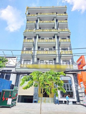 bán tòa nhà căn hộ dịch vụ cao cấp - cao thị chính, q7 - hđt 300tr/th - hầm 8 tầng tm - giá 50 tỷ