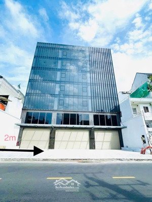 bán tòa nhà ngay mặt tiền nơ trang long - dt: 11x47m hầm 6 tầng, hđt: 450 triệu/tháng giá: 55 tỷ tl