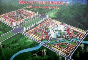 bán đất liền kề lk8 khu b dự án cienco 5 mê linh, 38 triệu / m2, xã tiền phong, mê linh, hà nội