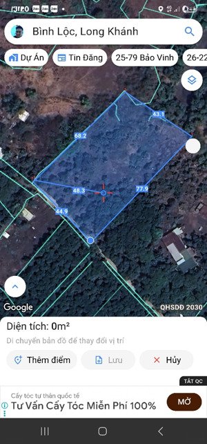 #vườn trái cây long khánh, 3,2 tỷ, 3000m2 tại bình lộc, đồng nai
