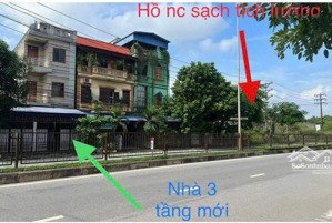 nhà 3 tầng đẹp như mới trục chính ql3 ngay sát hồ nước sạch tích lương giá chỉ từ 3 tỷ 