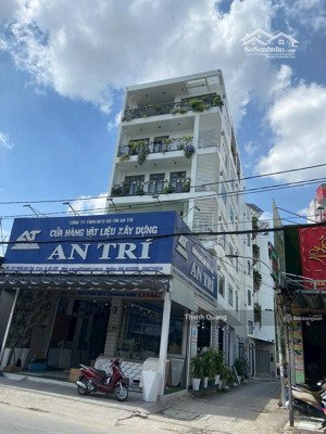 cần bán nhà 2 mặt tiền phan huy ích p14 dt: 8 x 23m trệt 6 tầng đang có hđt 100tr/thgiá 35 tỷ