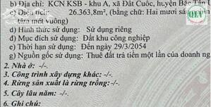 Cho thuê nhà xưởng 14.318 m2 tại KCN Đất Cuốc, Bắc Tân Uyên, Bình Dương