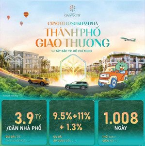 vinhomes green city - cơ hội sở hữu bất động sản tầm cỡ tại đức hòa, long an
