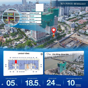 bán căn shophouse khối đế vị trí kim cương - mặt tiền rộng, giá tốt